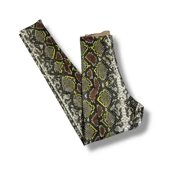 Commando faux animal legging with control neon snake NEW - Picture 8 of 12